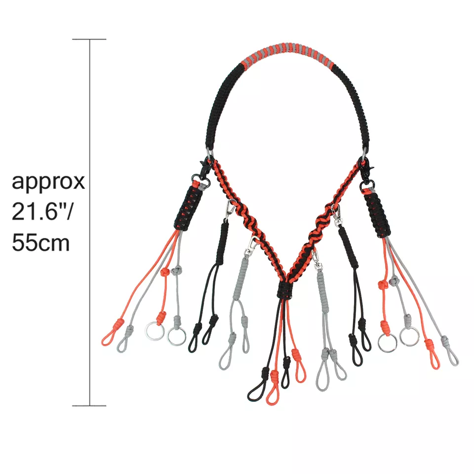 Duck Call Lanyard with removeable drops