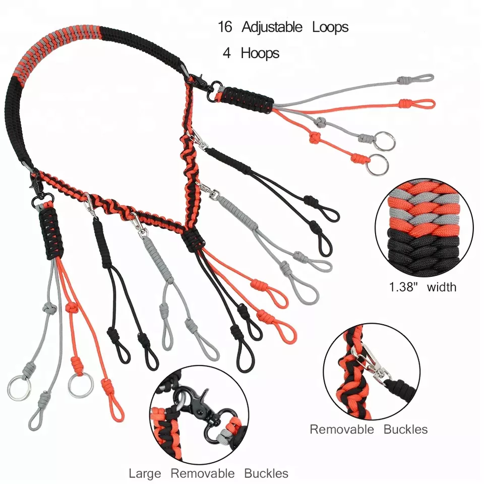 Duck Call Lanyard with removeable drops