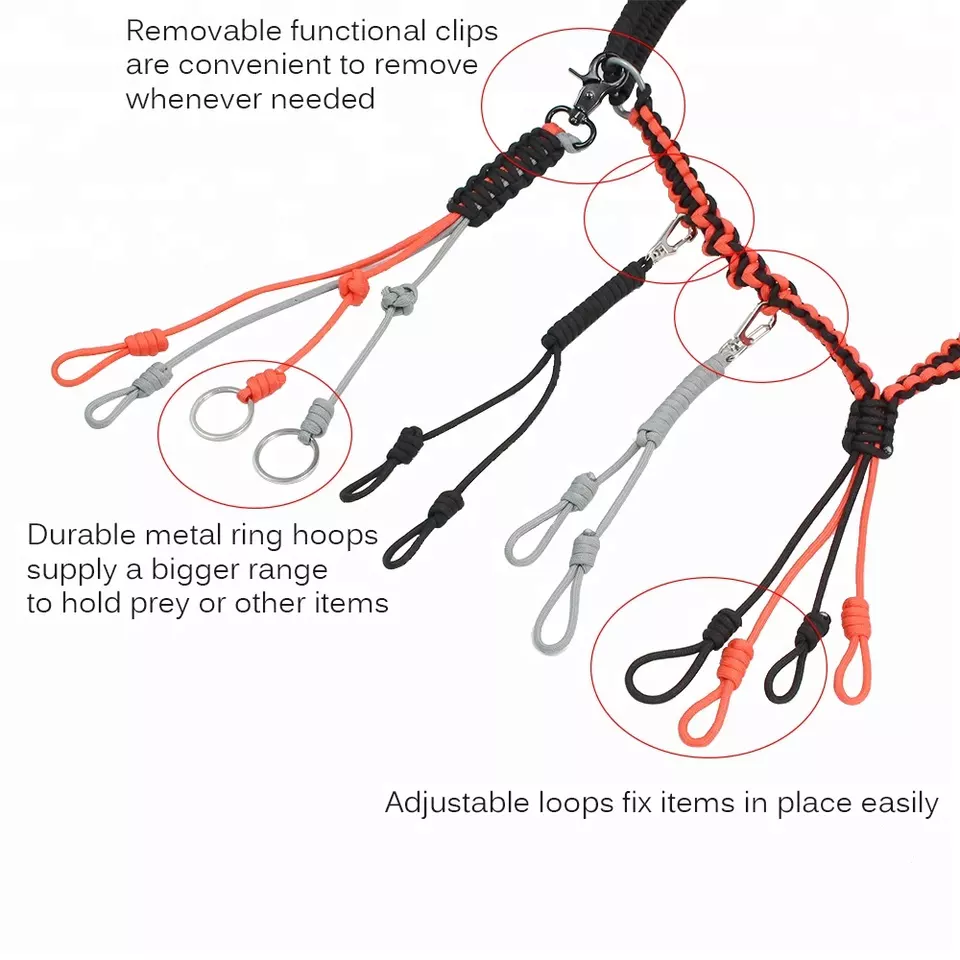 Duck Call Lanyard with removeable drops