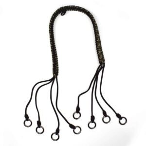 Eight ring lanyard