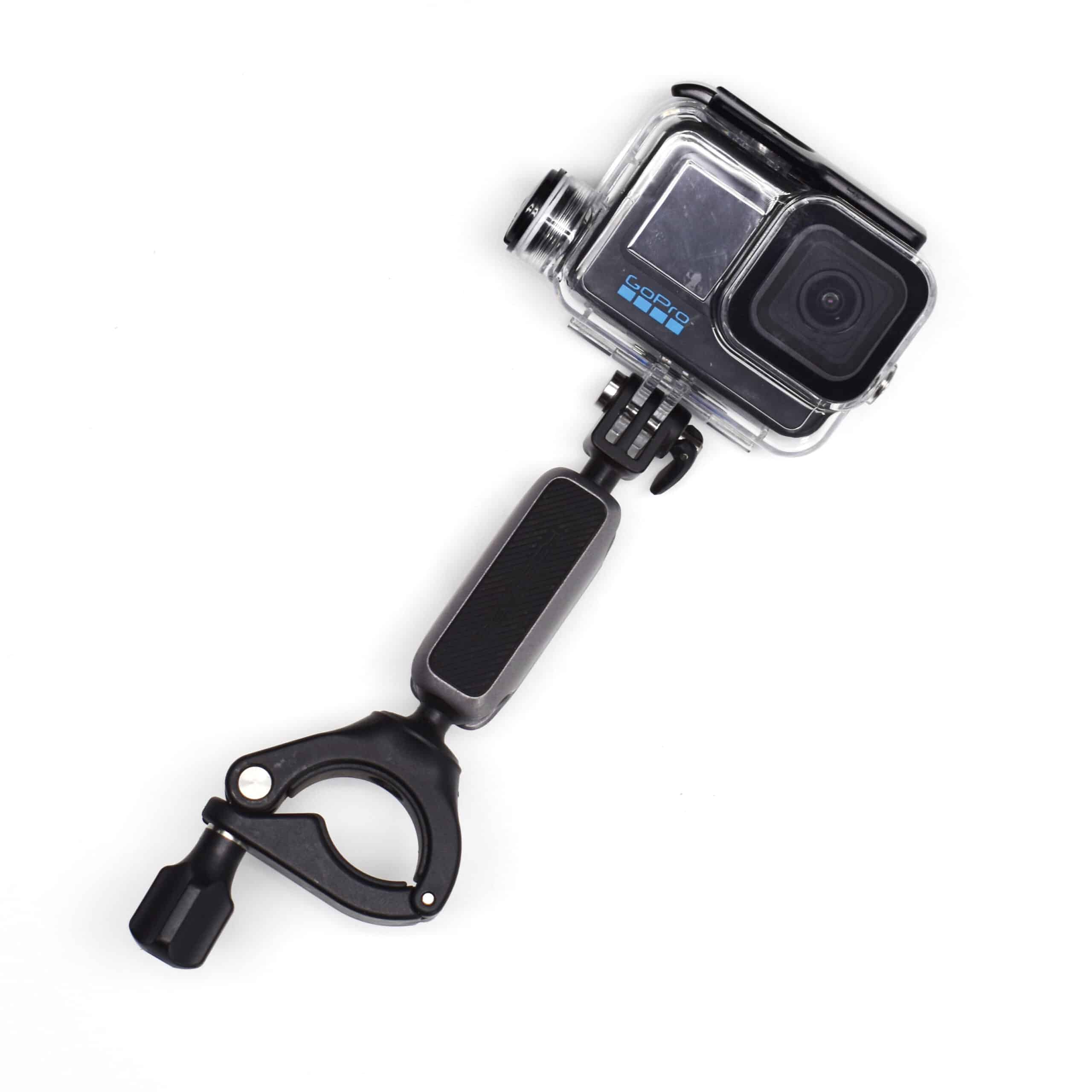 GoPro camera mounted to the PGYTECH mount system