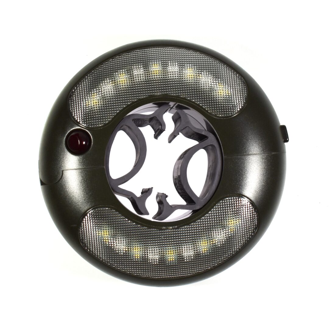 Close-up of Snap Light no mounted to the Swamp Stick