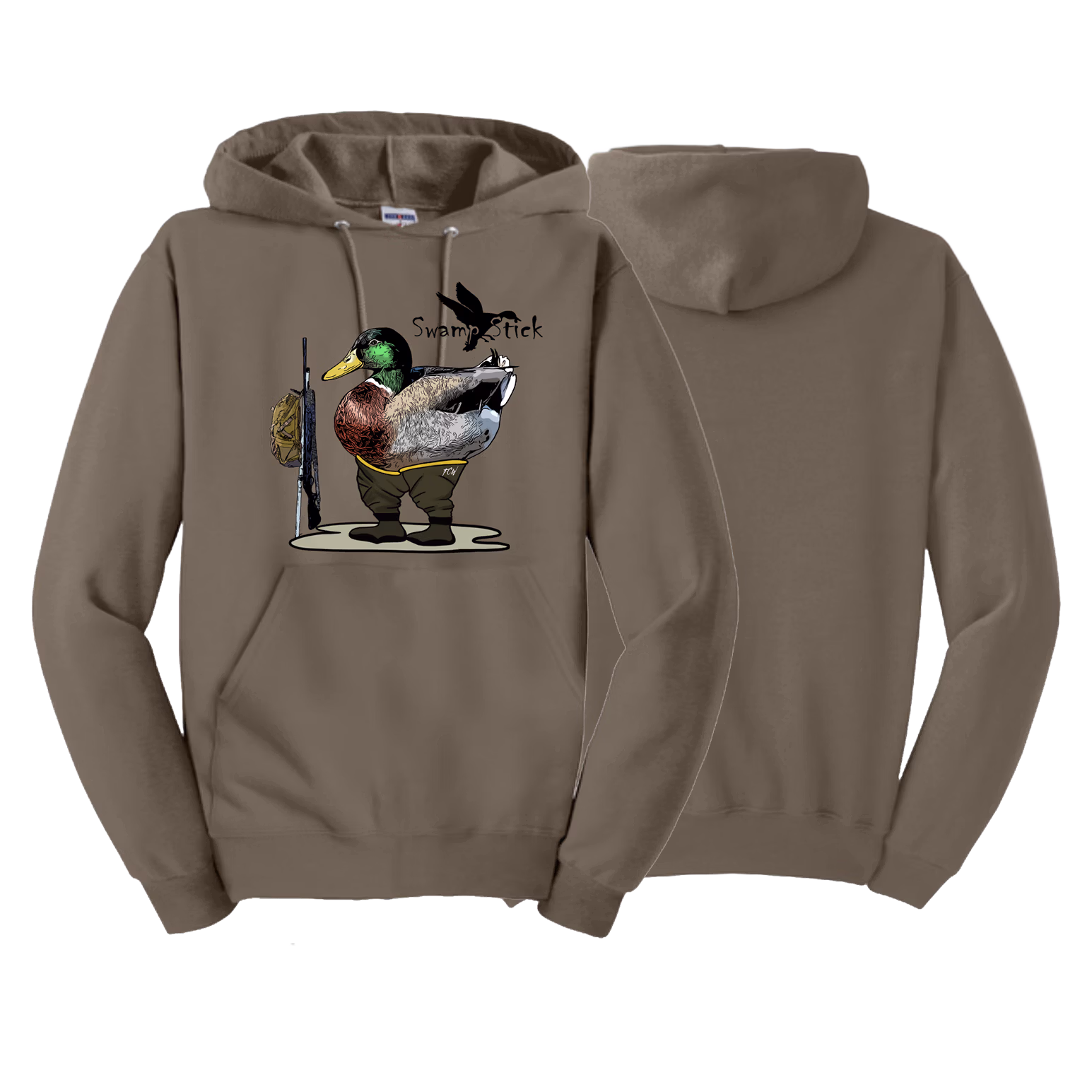 Puddle Duck Hoodie - Tan