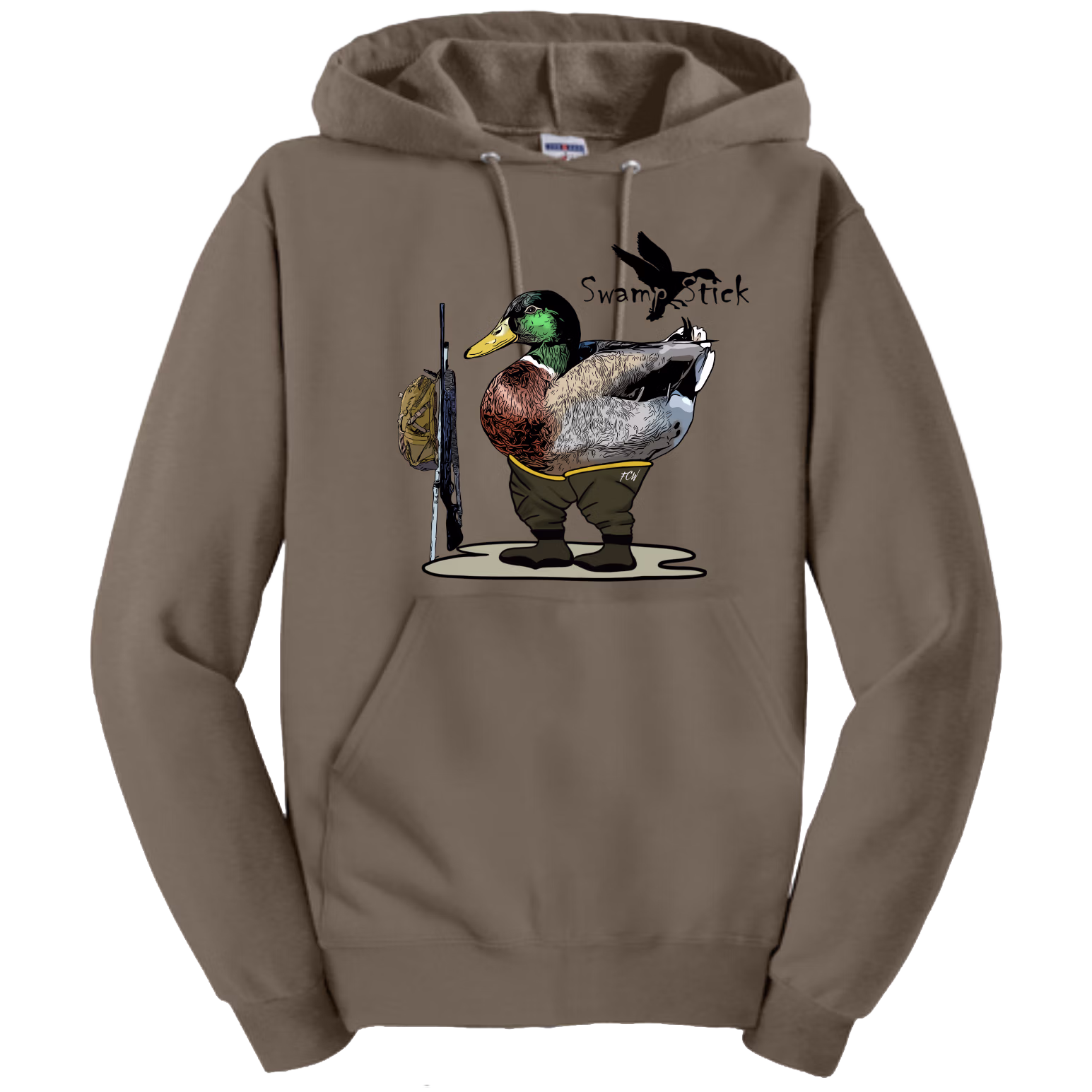 Puddle Duck Hoodie - Tan